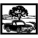 (image for) trucks_1 holden eh ute  tree