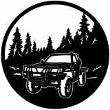 (image for) trucks_1 nissan truck=-  forest