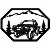 (image for) trucks_1 nissan truck=-  mountain