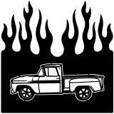 (image for) trucks_1 stepside=-  flame