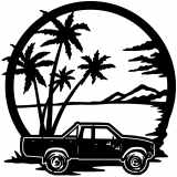 (image for) trucks_1 truck  4x4  beach