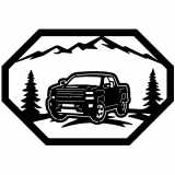 (image for) trucks_1 truck chevy=-  mountain