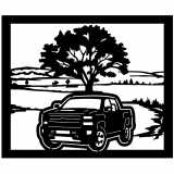 (image for) trucks_1 truck chevy=-  tree