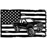 (image for) trucks_1 truck ford  flag