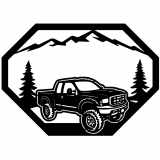 (image for) trucks_1 truck ford  mountain