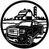 (image for) trucks_1 truck gmc=-  farm