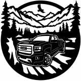 (image for) trucks_1 truck gmc=-  outdoor