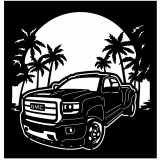 (image for) trucks_1 truck gmc=-  palms