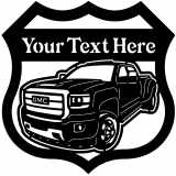 (image for) trucks_1 truck gmc=-  shield