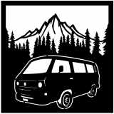 (image for) trucks_1 van  treeline