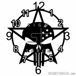 (image for) Punisher Clock